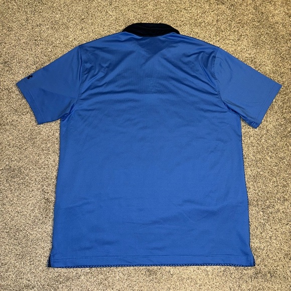 Under Armour Mens L Heat Gear Loose Performance Polo Golf Shirt Lot of 3 Striped - Picture 14 of 16